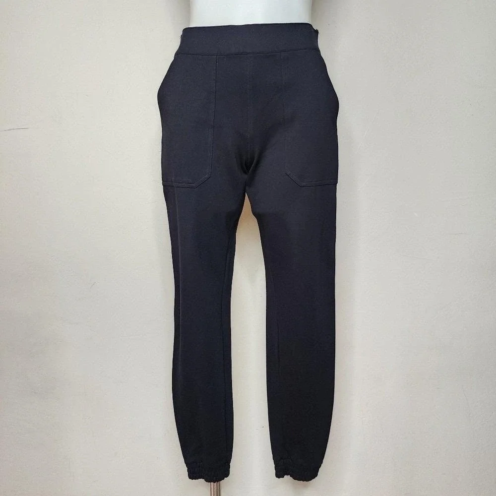 SPANX Spanxsmooth Soft and Smooth Jogger‎ Pants Black Size Medium